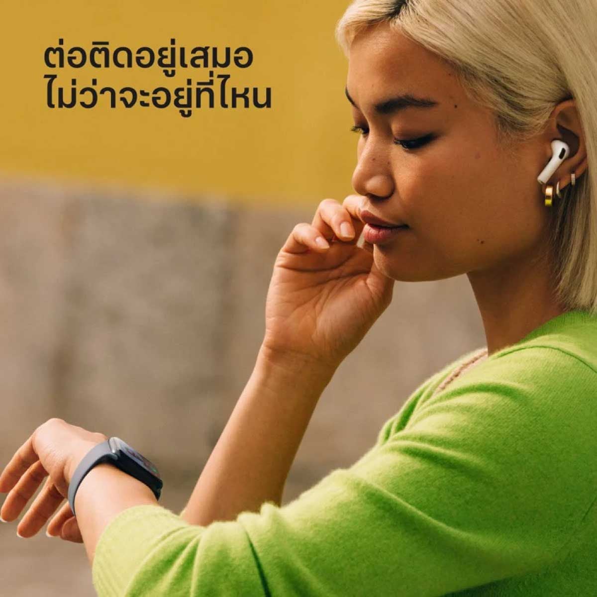 Apple Watch SE 3 รุ่น GPS | ตัวเรือนอะลูมิเนียม สีมิดไนท์ 40 มม. | สายแบบ Sport Band สีมิดไนท์ ขนาด M/L