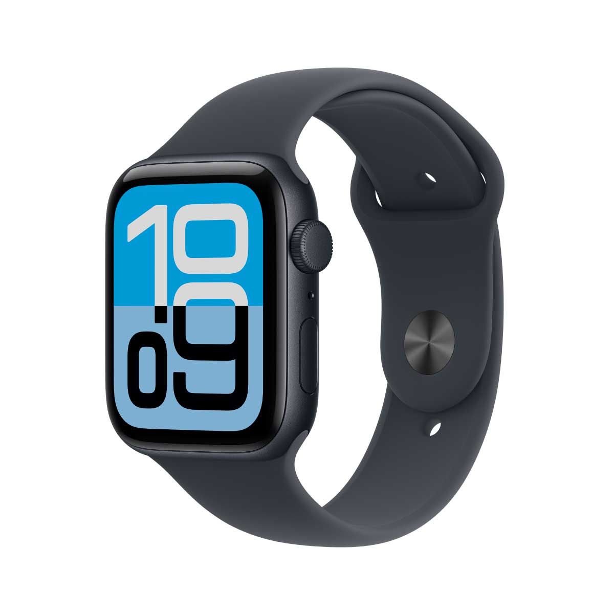 Apple Watch SE 3 รุ่น GPS | ตัวเรือนอะลูมิเนียม สีมิดไนท์ 44 มม. | สายแบบ Sport Band สีมิดไนท์ ขนาด M/L
