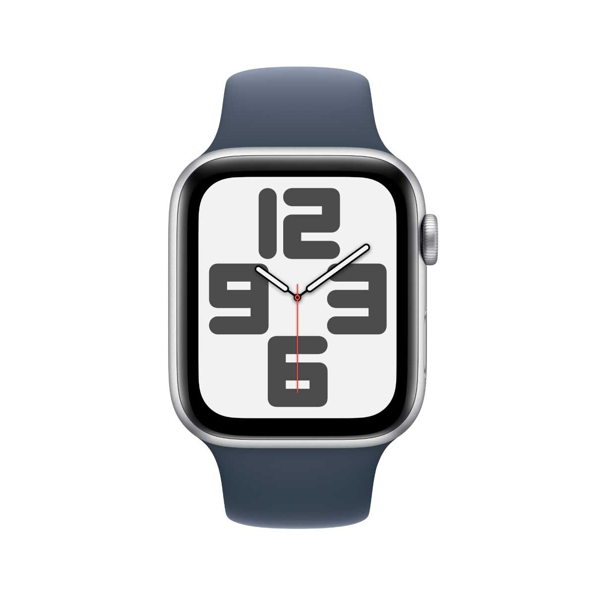 Apple Watch SE Silver  44 mm  GPS+Cellular  Aluminium Case Sport Band