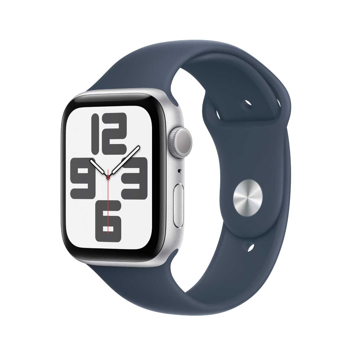 Apple Watch SE Silver  44 mm GPS  Aluminium Case Sport Band