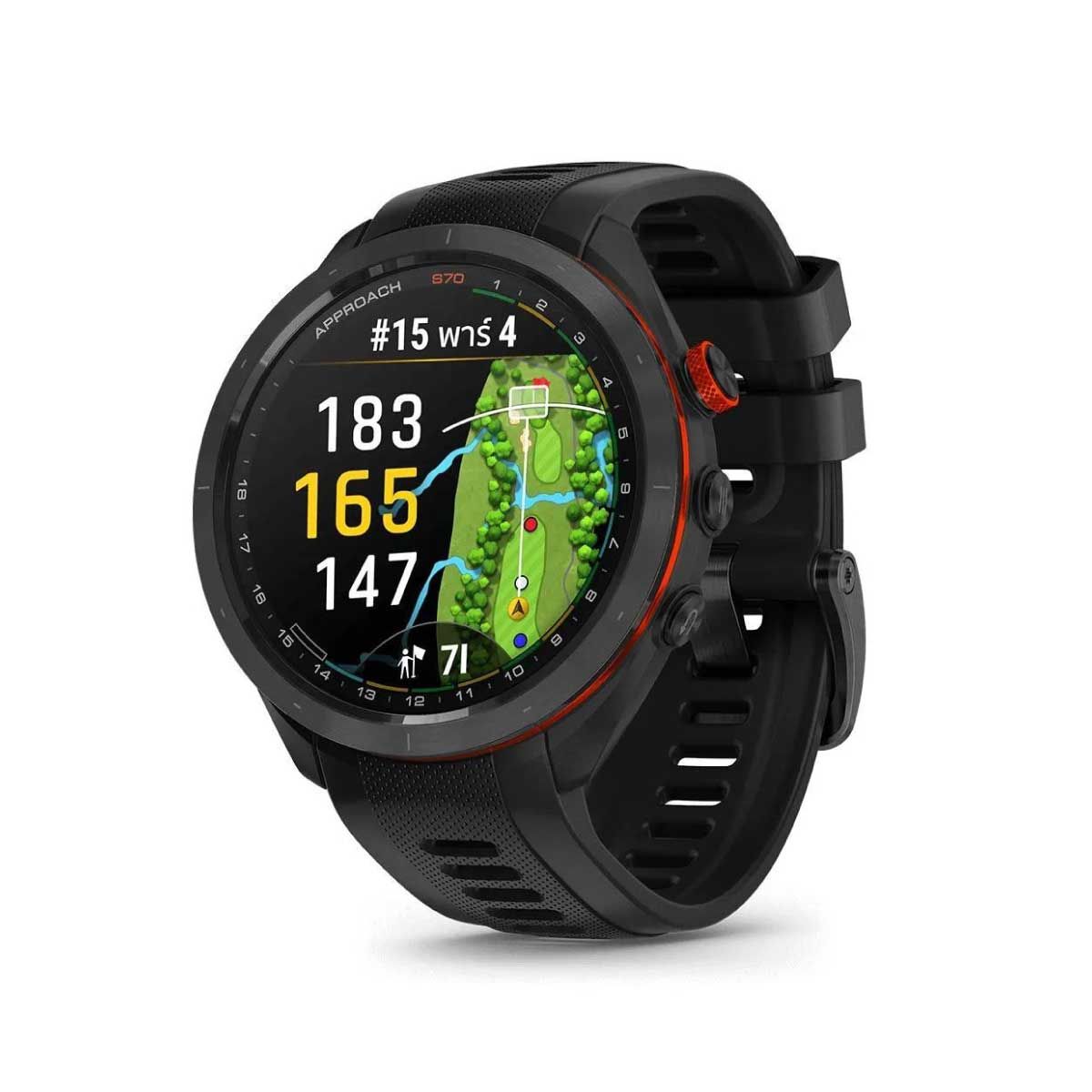 GARMIN Smart Watch รุ่น  Approach S70 - 47 mm Black