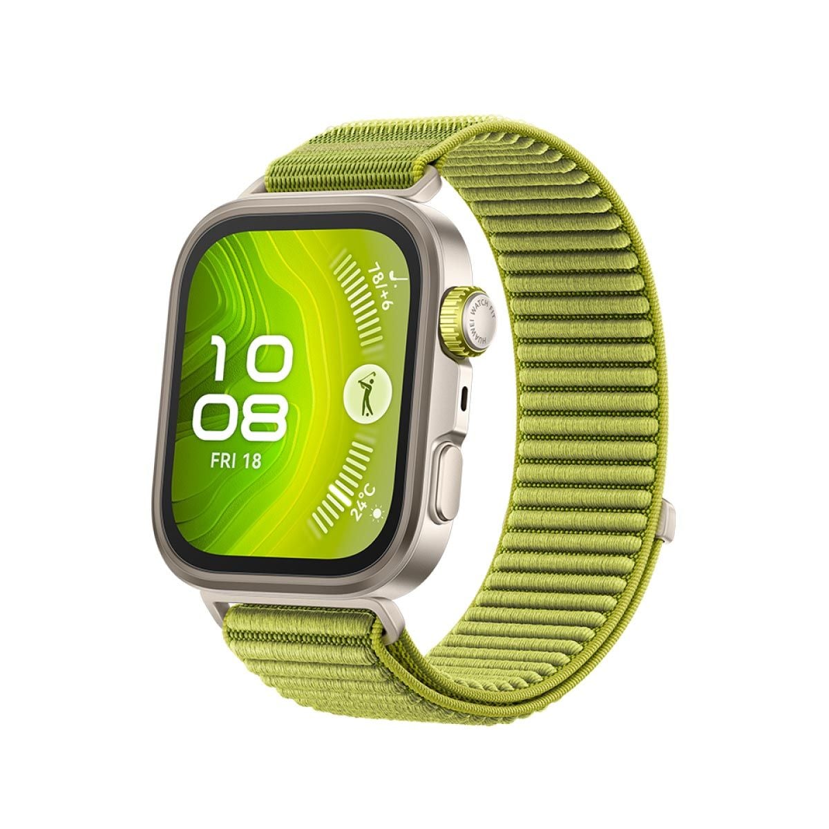 HUAWEI WATCH FIT 4 Pro (Green) สาย Woven Strap
