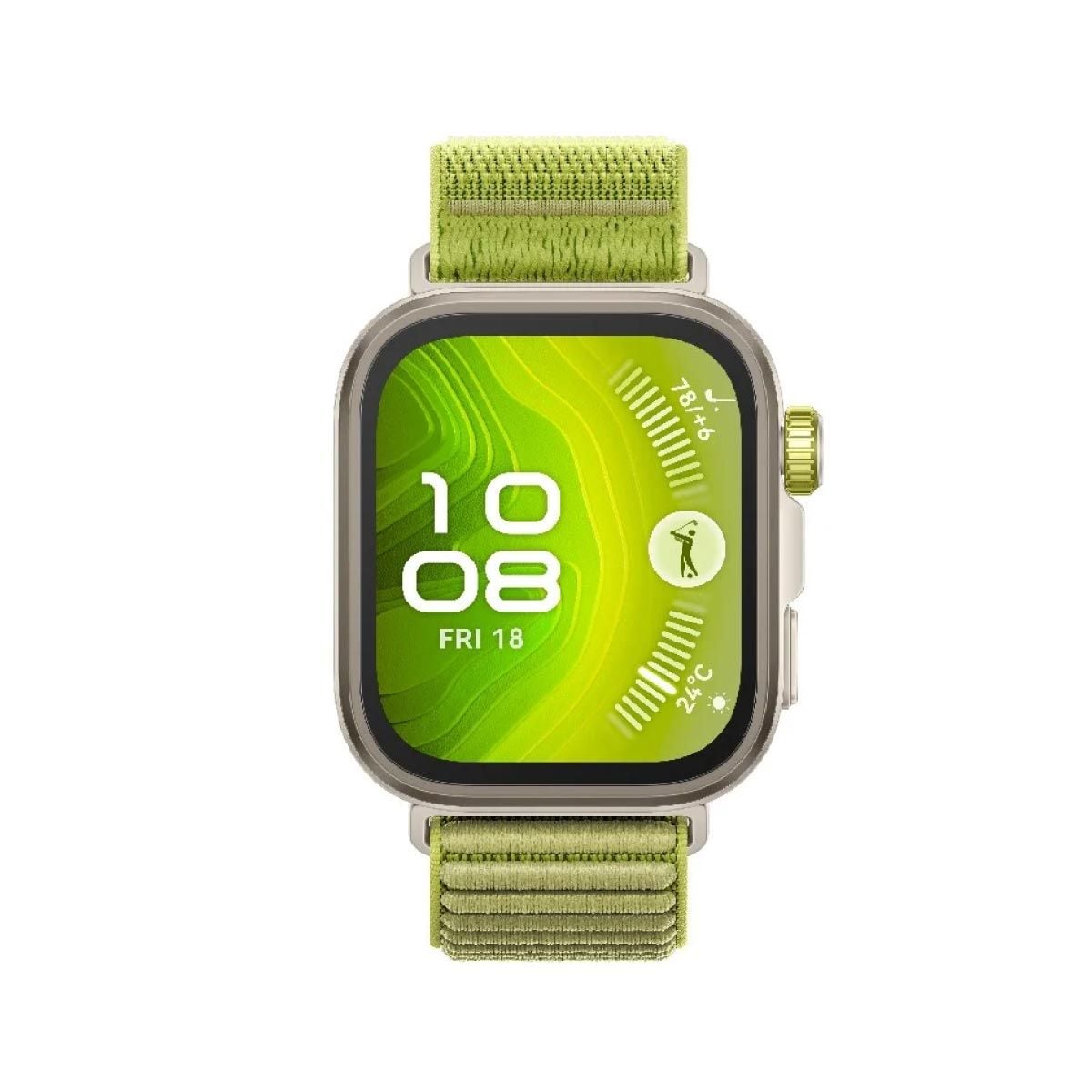 HUAWEI WATCH FIT 4 Pro (Green) สาย Woven Strap