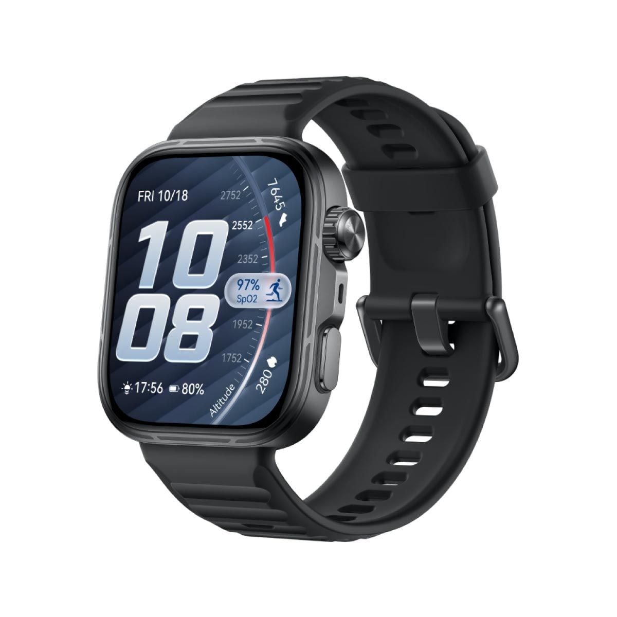 Huawei Watch Fit 5 Pro - Black (Fluoroelastomer Strap)