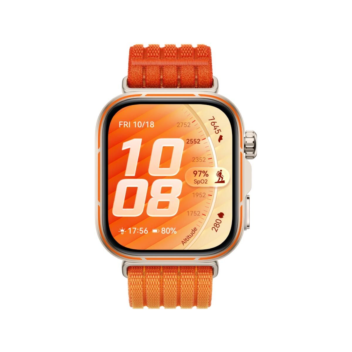 Huawei Watch Fit 5 Pro - Orange (Nylon Strap)