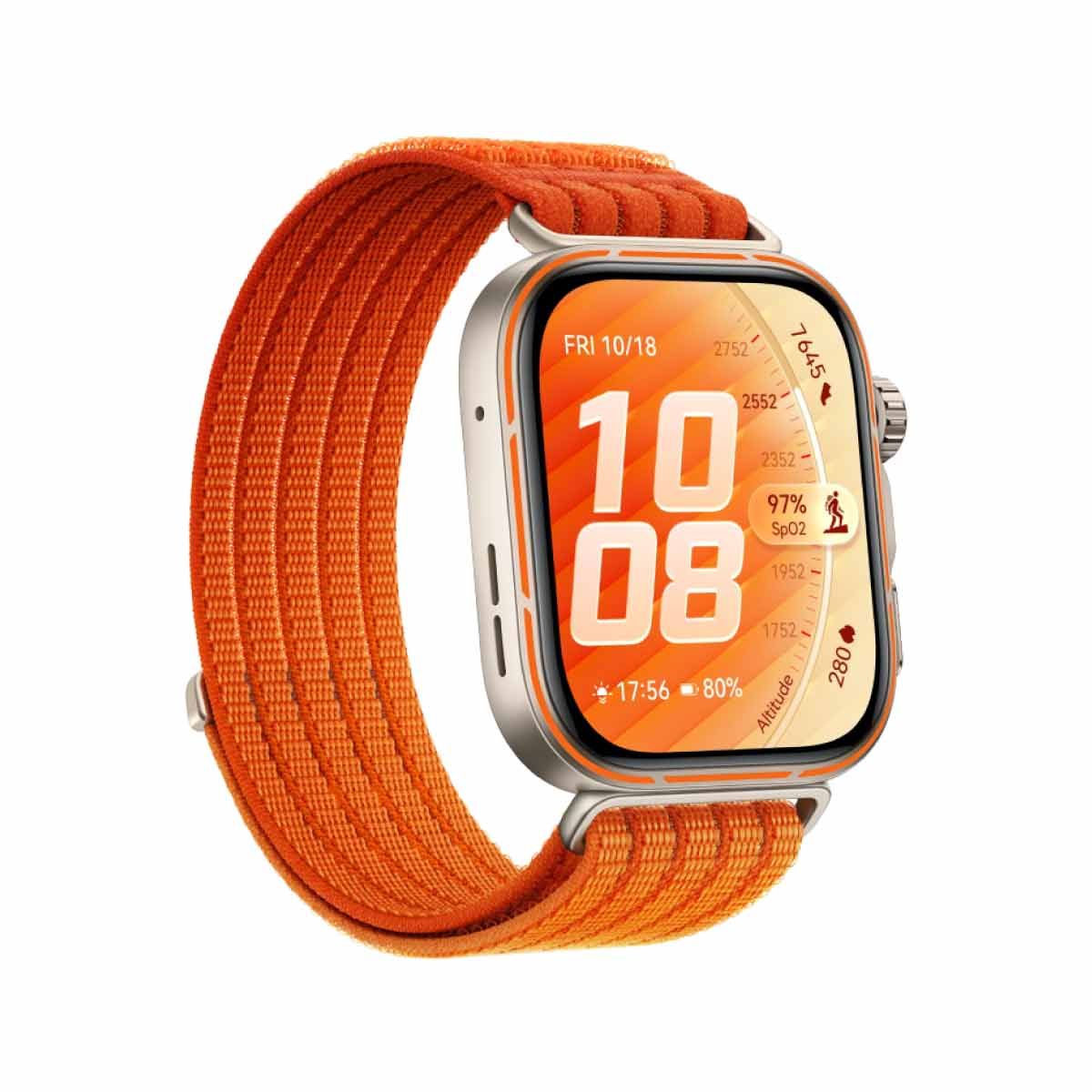 Huawei Watch Fit 5 Pro - Orange (Nylon Strap)
