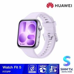 Huawei Watch Fit 5 - Purple (Fluoroelastomer Strap)
