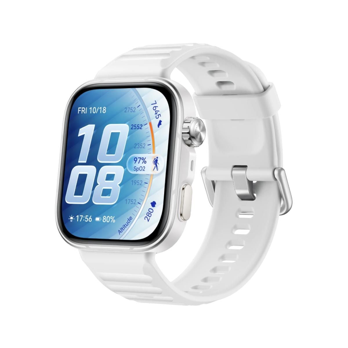 Huawei Watch Fit 5 Pro - White (Fluoroelastomer Strap)