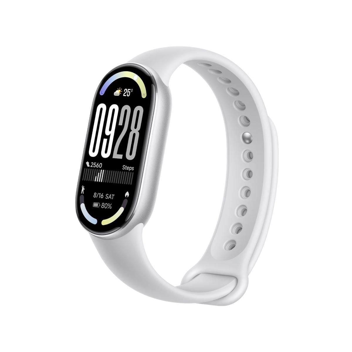 Xiaomi Smart Band 10 สี Glacier Silver