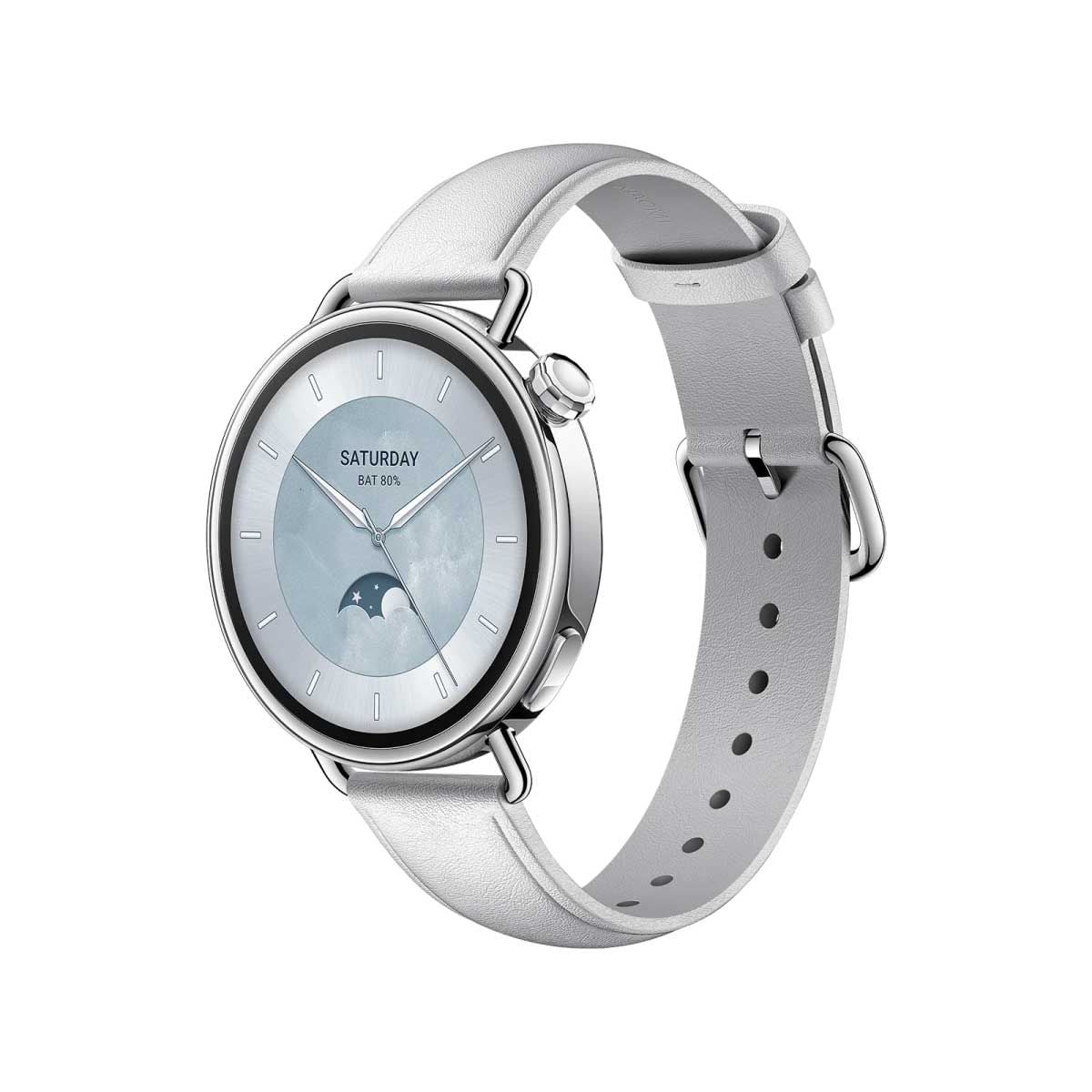 Xiaomi Watch S4 41mm Leather Strap/White