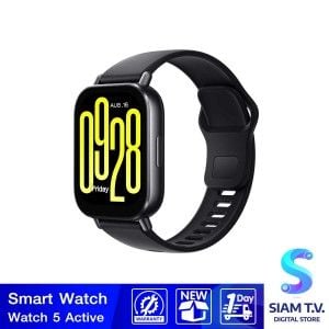 Xiaomi Redmi Watch 5Active นาฬิกาสมาร์ทวอทช์ คุยโทรศัพท์ผ่านนาฬิกาได้ (Black)