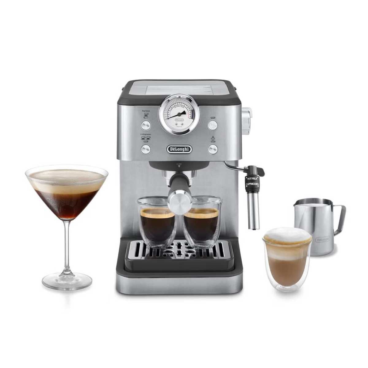 DELONGHI เครื่องชงกาแฟเอสเปรชโช่ 15บาร์ รุ่น EM450