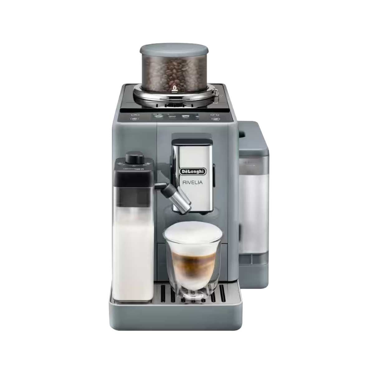 DELONGHI เครื่องชงกาแฟอัตโนมัติ แรงดัน19บาร์ สีเทา EXAM440.55G