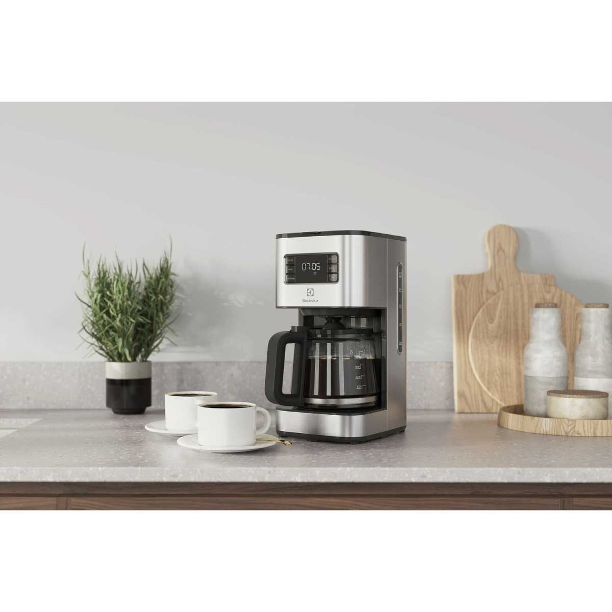 ELECTROLUX เครื่องชงกาแฟแบบดริป UltimateTaste 500 ความจุ 1.25 ลิตร รุ่น E5CM1-80ST