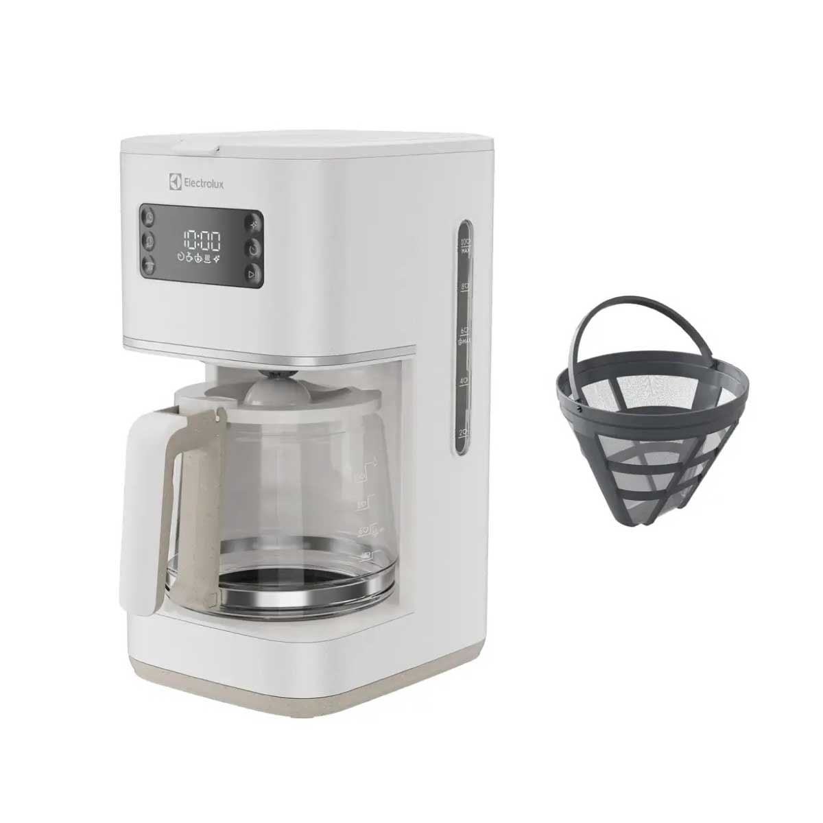 ELECTROLUX เครื่องชงกาแฟน้ำผ่าน1000W สีขาว E5CM1-700W