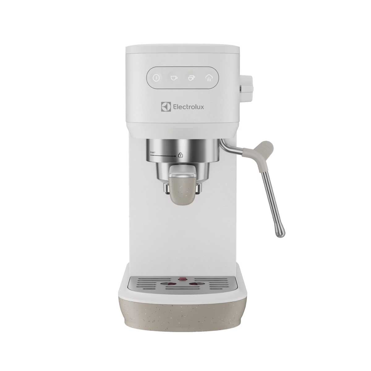 ELECTROLUX เครื่องชงกาแฟEspresso แรงดัน15บาร์ สีขาว E6EC1-70 0W
