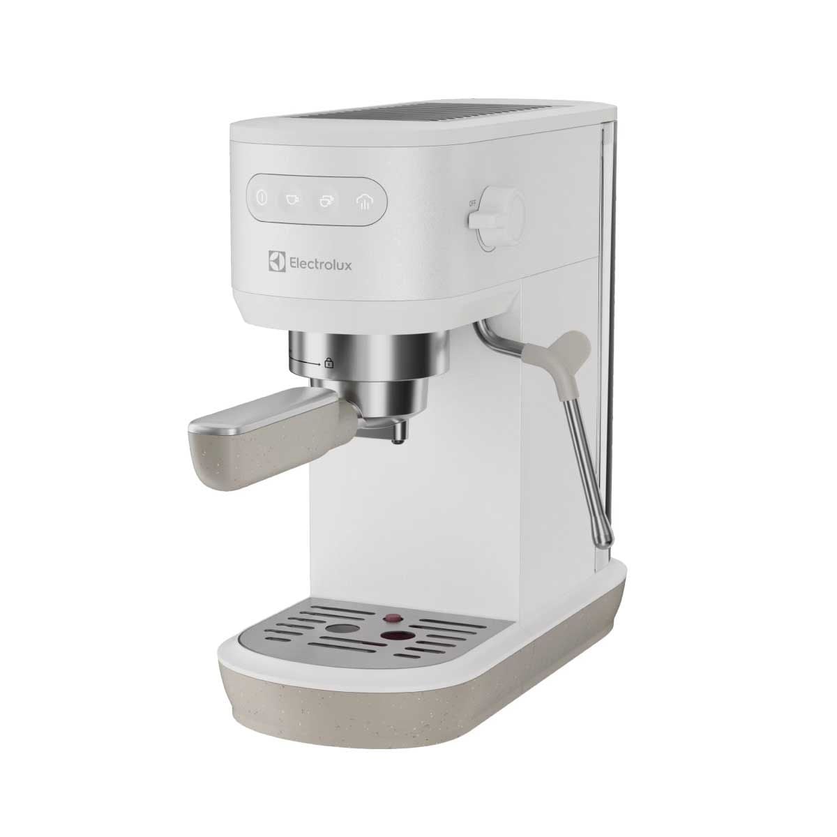 ELECTROLUX เครื่องชงกาแฟEspresso แรงดัน15บาร์ สีขาว E6EC1-70 0W
