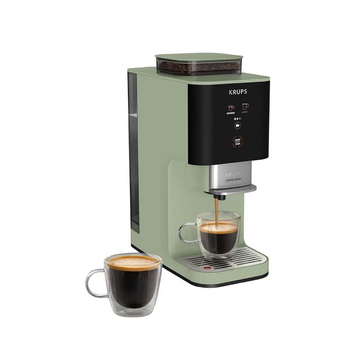 KRUPS เครื่องชงกาแฟเอสเพรสโซ่ สีเขียว รุ่น SA401LE0