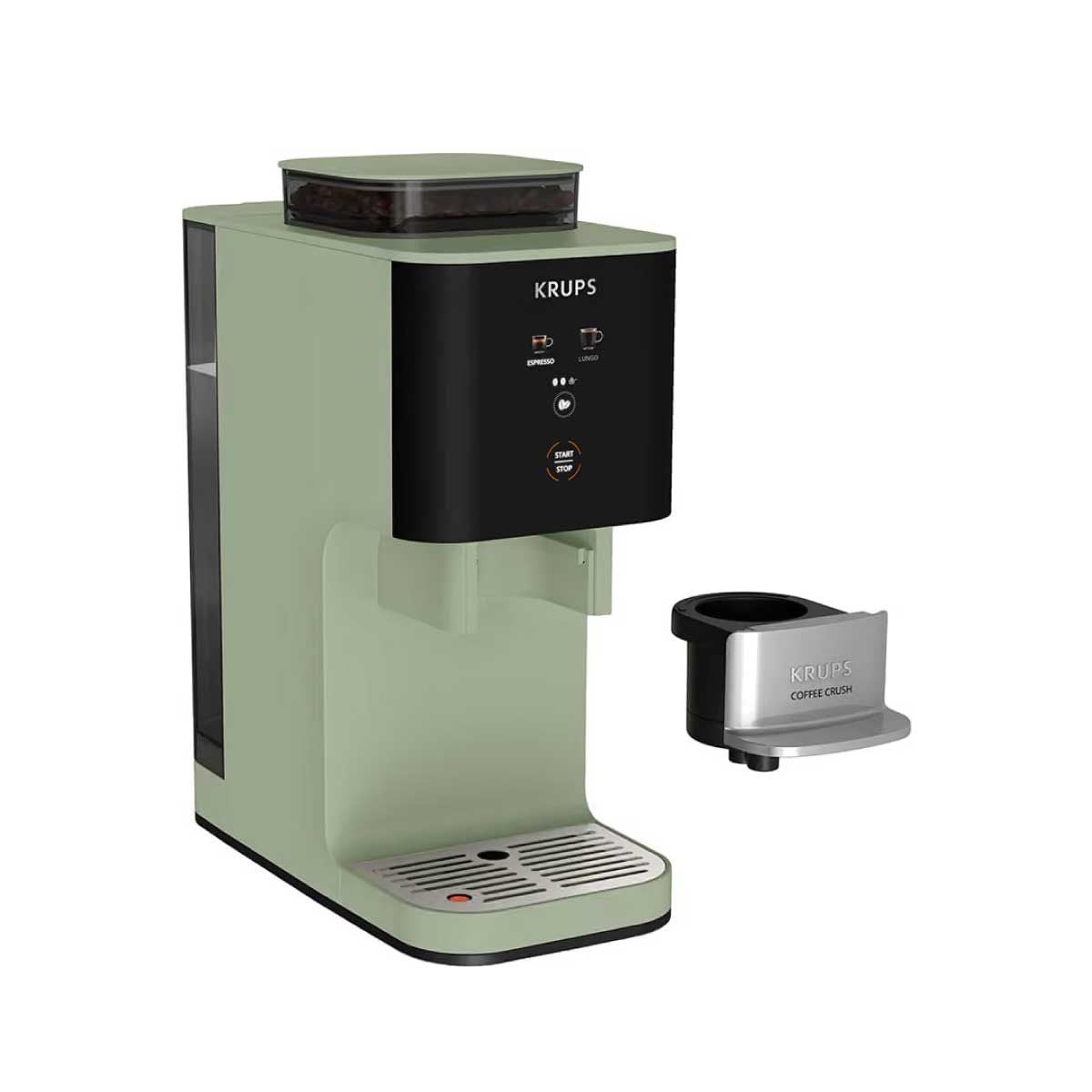 KRUPS เครื่องชงกาแฟเอสเพรสโซ่ สีเขียว รุ่น SA401LE0