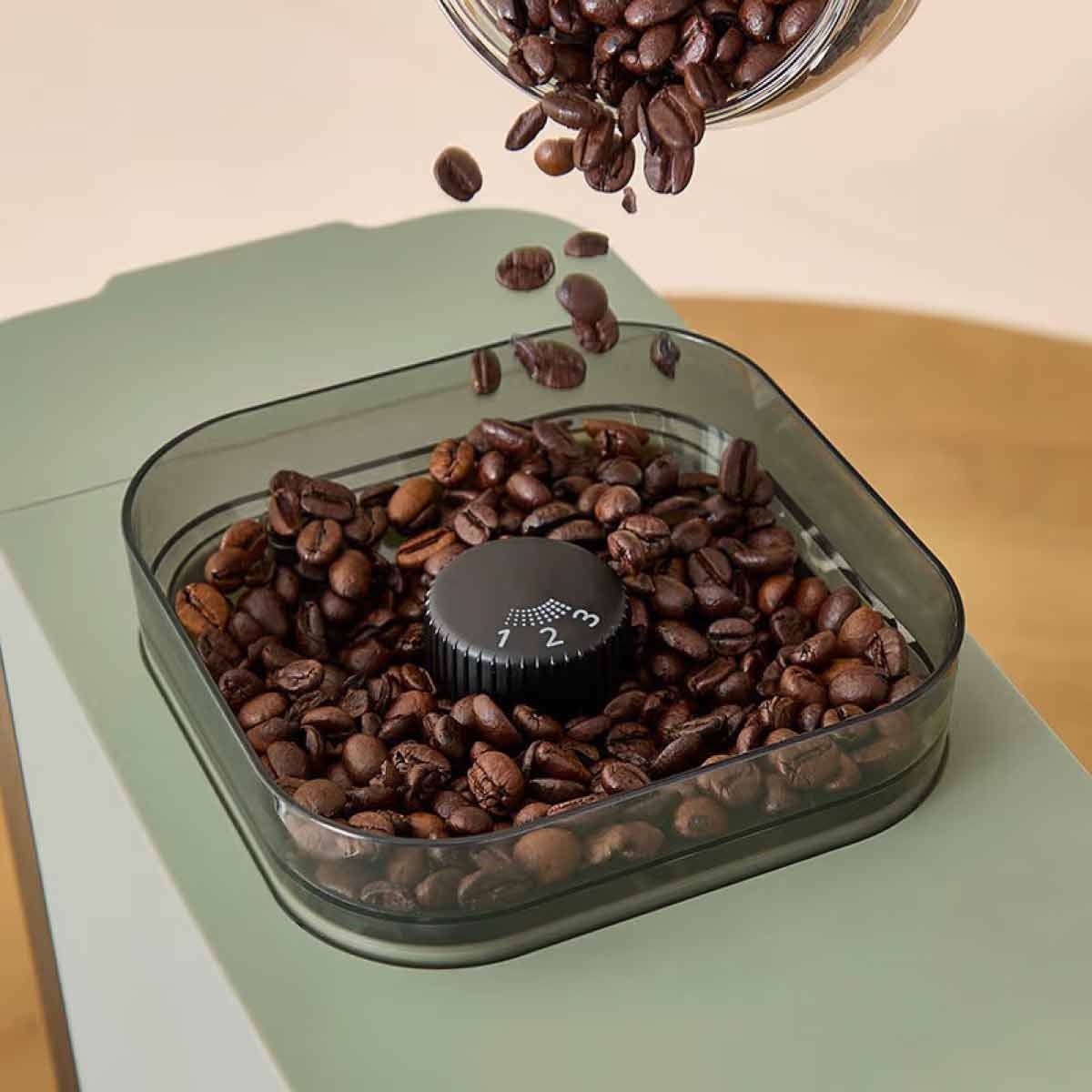 KRUPS เครื่องชงกาแฟเอสเพรสโซ่ สีเขียว รุ่น SA401LE0