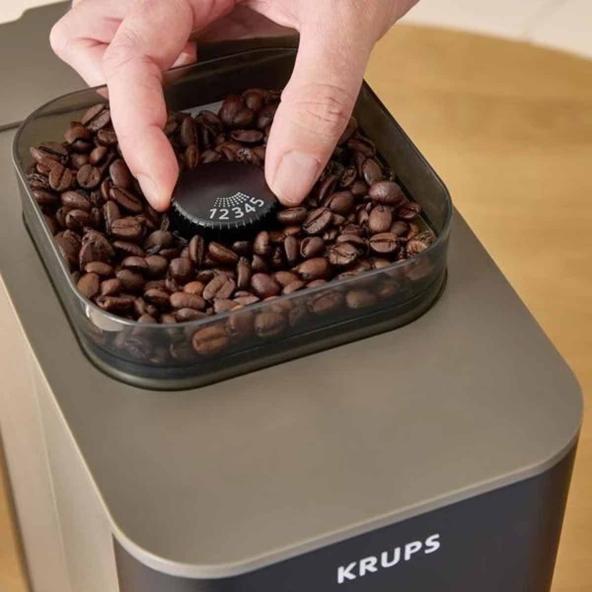 KRUPS เครื่องชงกาแฟเอสเพรสโซ่ + ทำฟอง รุ่น SA403BE0