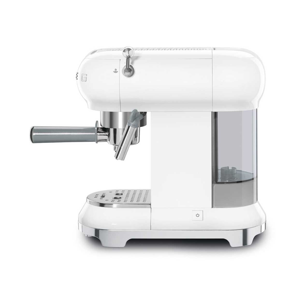 SMEG เครื่องชงกาแฟ สีขาว รุ่นECF01WHEU