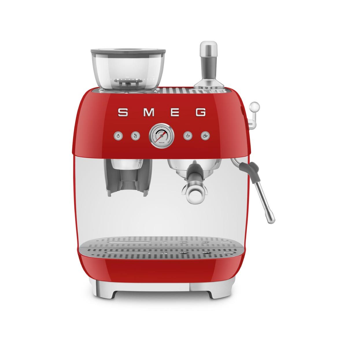 SMEG เครื่องชงกาแฟเอสเปรสโซ สีแดง รุ่นEGF03RDEU