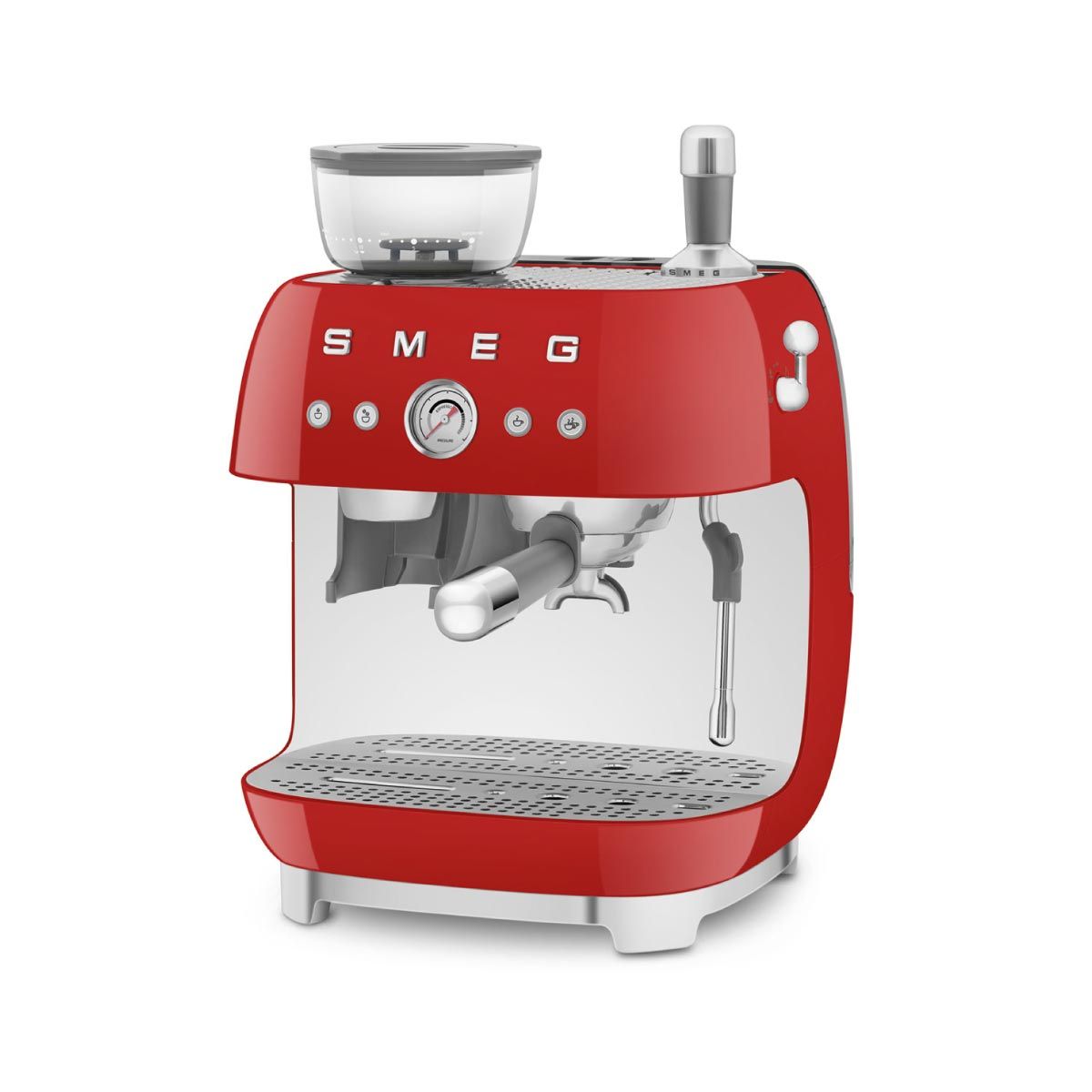 SMEG เครื่องชงกาแฟเอสเปรสโซ สีแดง รุ่นEGF03RDEU