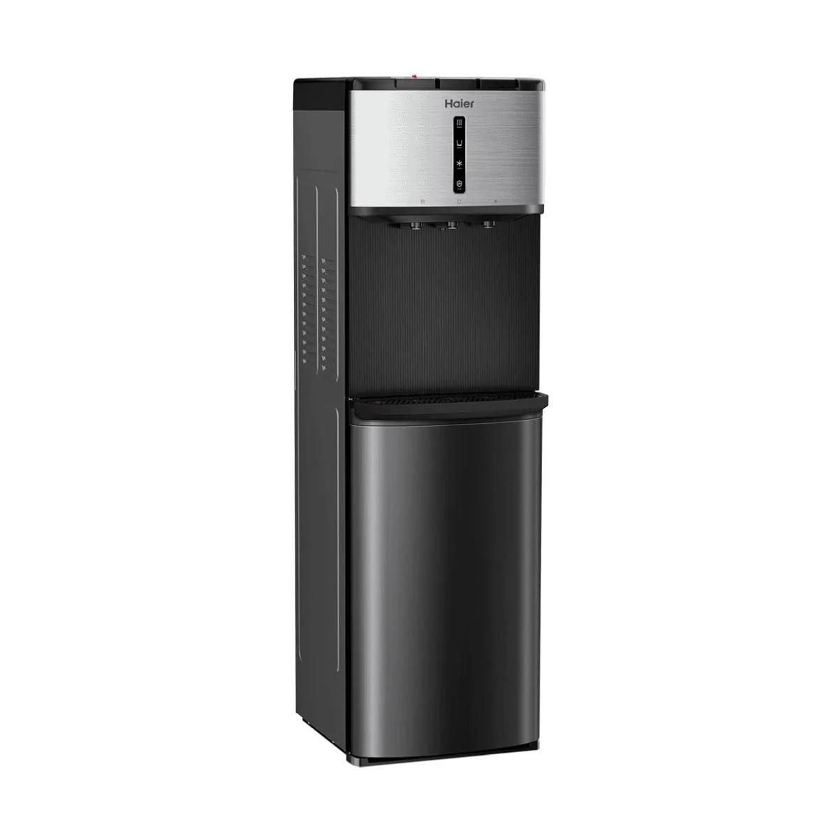 HAIER  เครื่องทำน้ำร้อน-เย็น-น้ำธรรมดา แบบถังล่าง สีดำ-เงิน รุ่นHDC-BB3A1TU