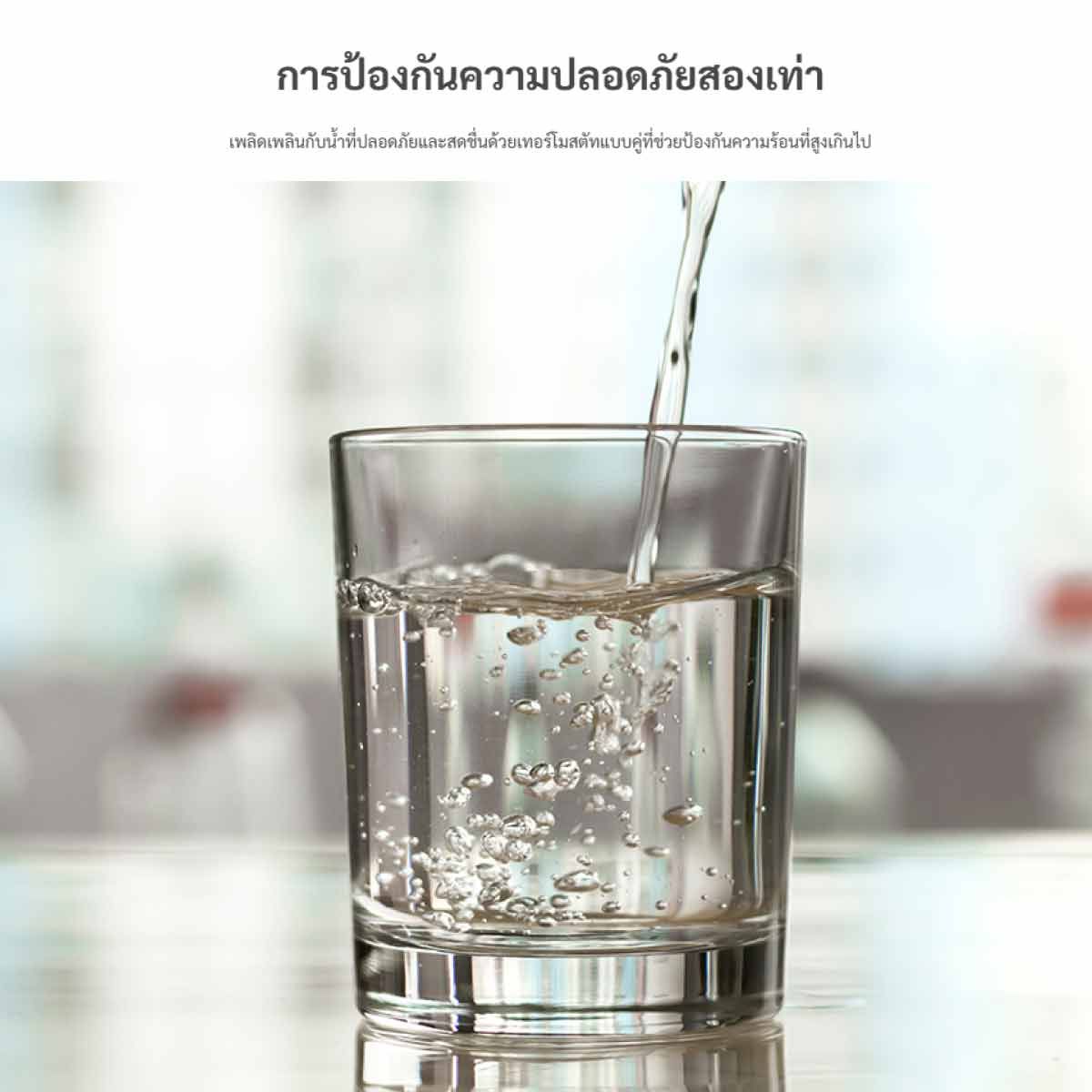 HITACHI ตู้ทำน้ำร้อน-เย็นระบบถังน้ำด้านบน รุ่น HWD15000WHOAS