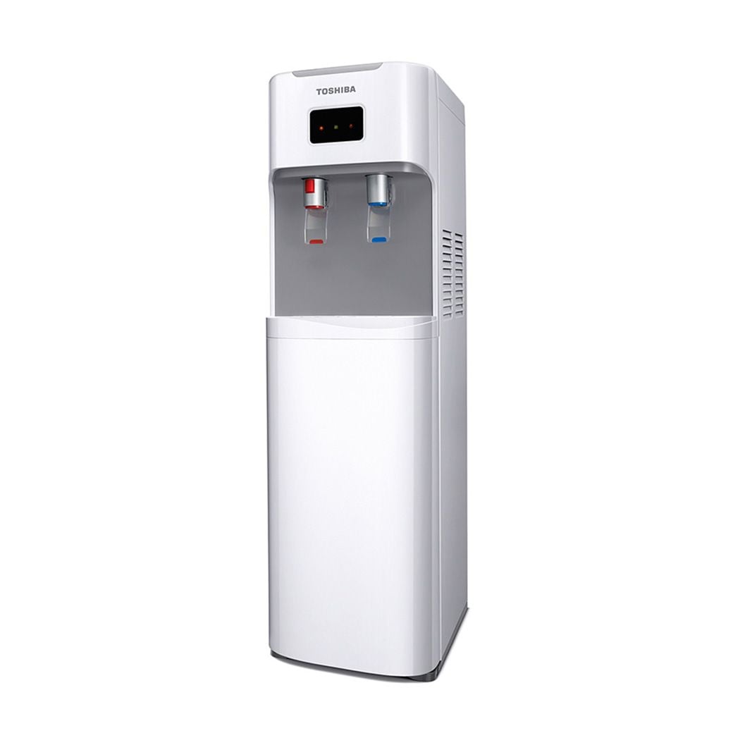 TOSHIBA เครื่องทำน้ำร้อน-น้ำเย็น Bottom Loading รุ่น RWF-W1669BK(W1) สีขาว