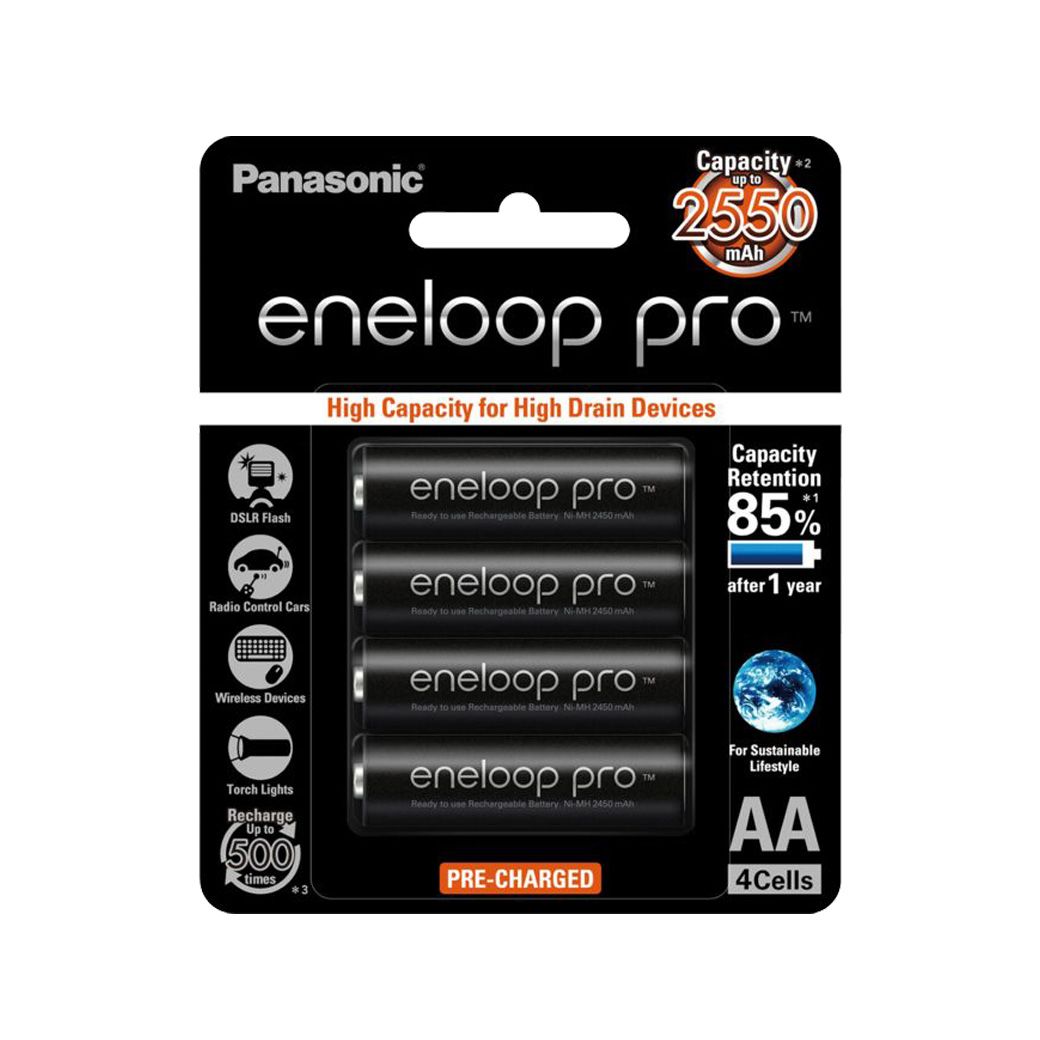 ถ่านชาร์จ PANASONIC รุ่น ENELOOP PRO AA