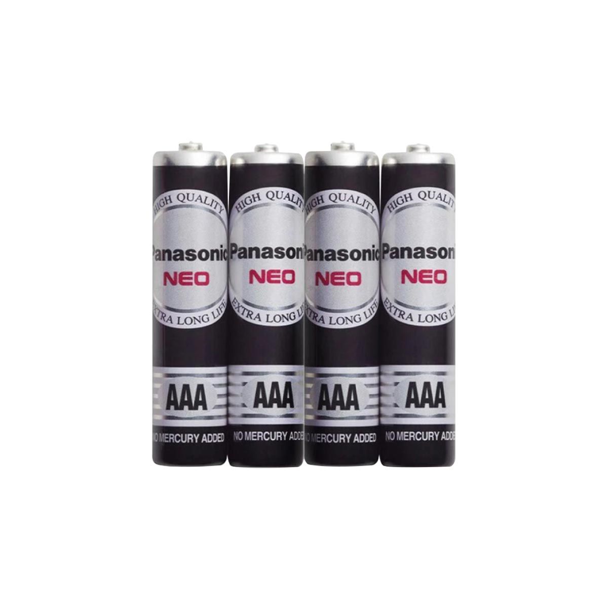 Panasonic ถ่านขนาด AAA 1.5V แพ็ค 4 ก้อน R03NT/4SL