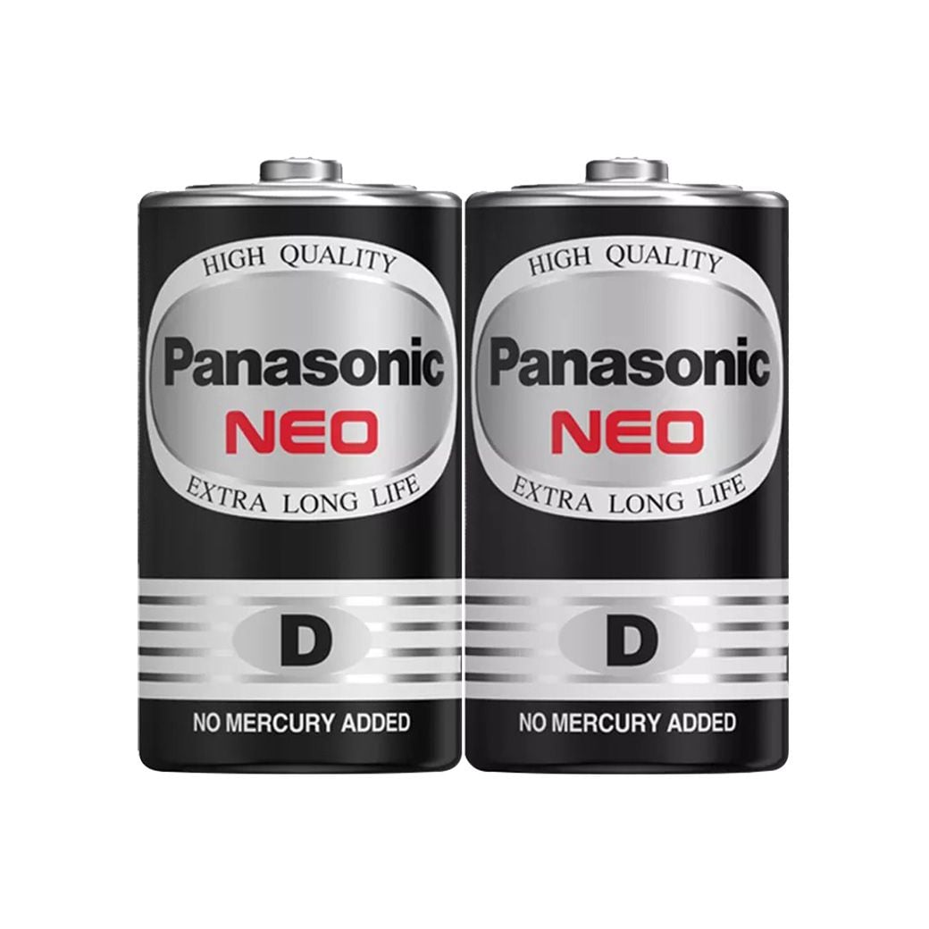 PANASONIC ถ่าน PANASONIC NEO ขนาด  1.5V รุ่น R20NT 2SL