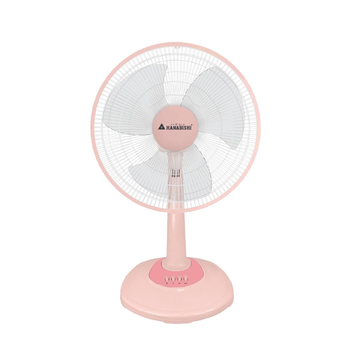 HANABISHI พัดลมตั้งพื้น ขนาด 16 นิ้ว สีพีช รุ่น HFA-316D