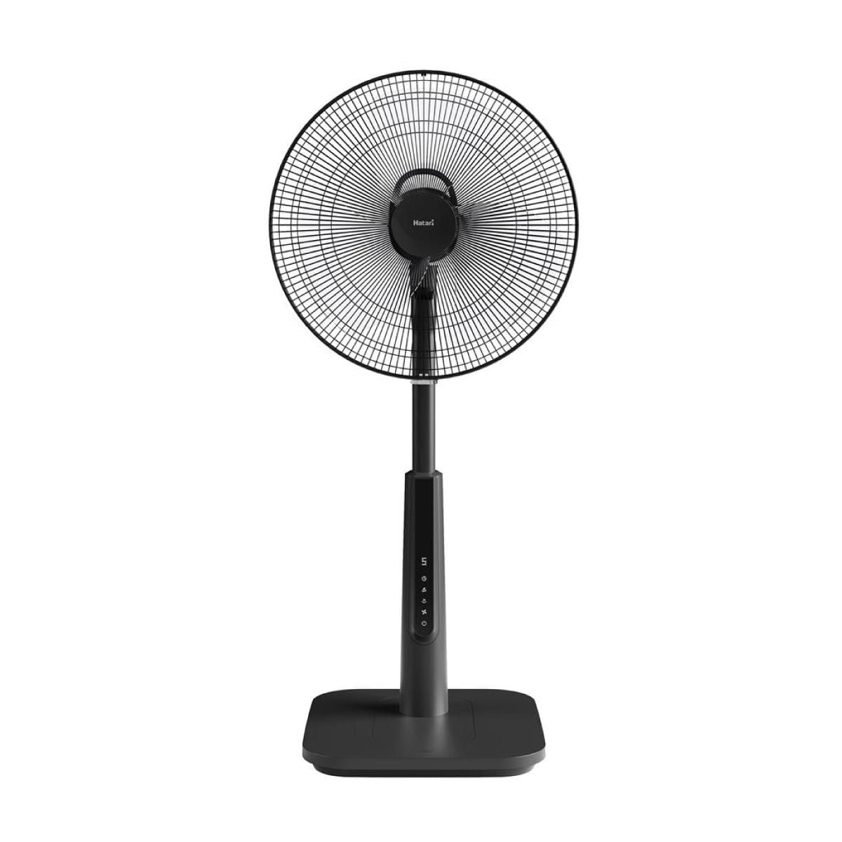 HATARI พัดลมปรับระดับ18"รีโมท สีดำ S18R1