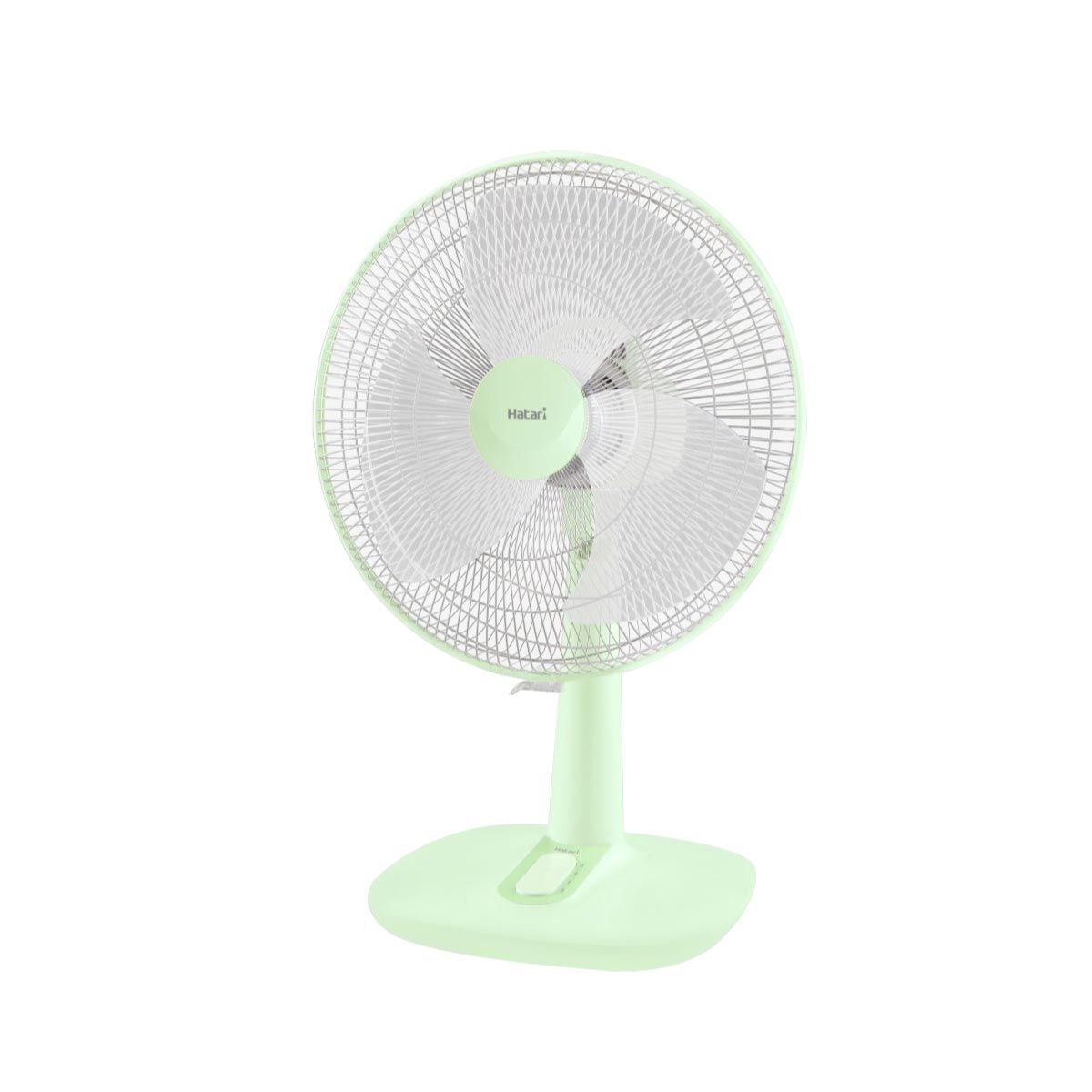 HATARI พัดลมตั้งโต๊ะ16 นิ้ว สีฟ้าPastel  รุ่น T16M1
