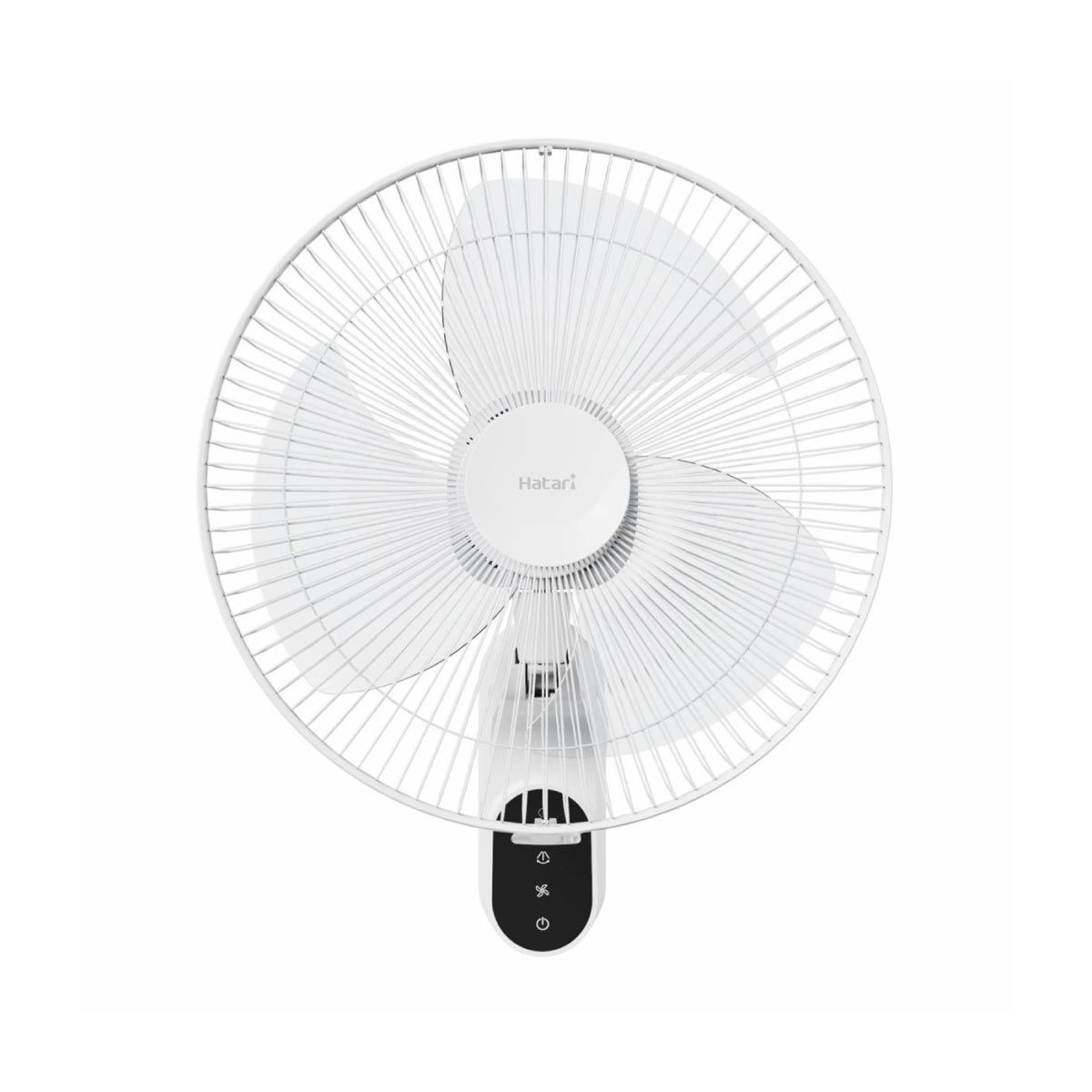 HATARI พัดลมติดผนัง16"รีโมท สีขาว รุ่นW16R1