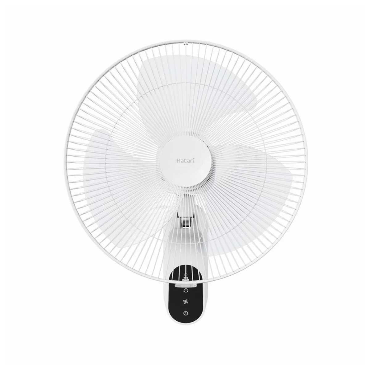 HATARI พัดลมติดผนัง 18" รีโมท สีขาว รุ่น W18R1