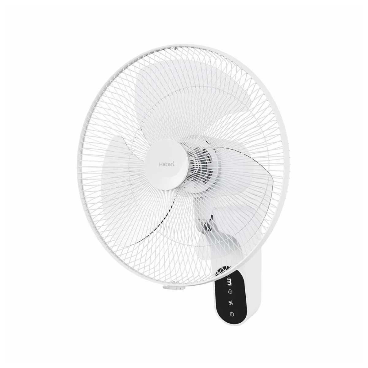 HATARI พัดลมติดผนัง 18" รีโมท สีขาว รุ่น W18R1