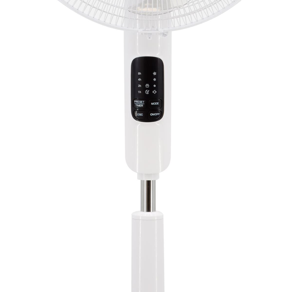 HITACHI พัดลมตั้งพื้น16" สีขาว รุ่นLF-A6RCWN
