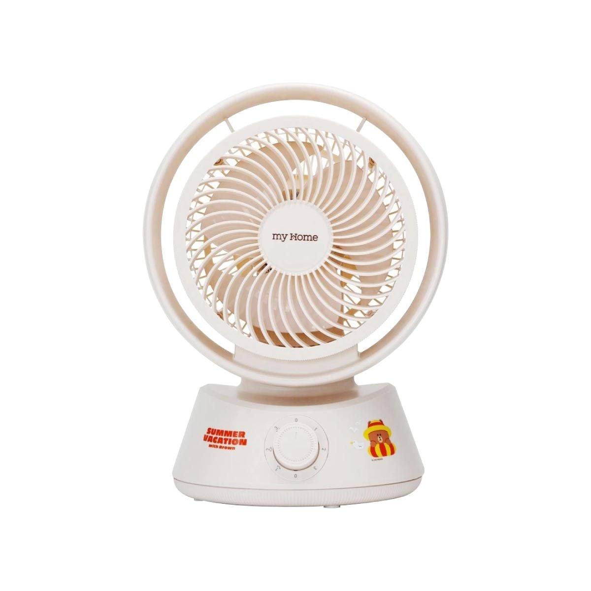 MY HOME  พัดลมตั้งโต๊ะ8"LINE FRIENDS รุ่นFT-539