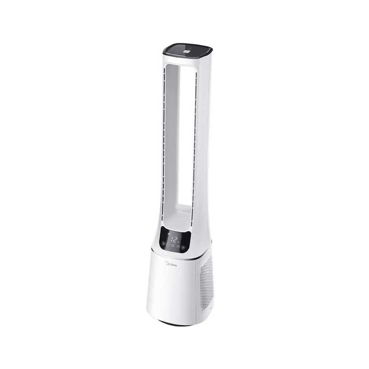 MIDEA พัดลมไร้ใบพัด ฟอกอากาศ สีขาว รุ่น AMS150-PBW