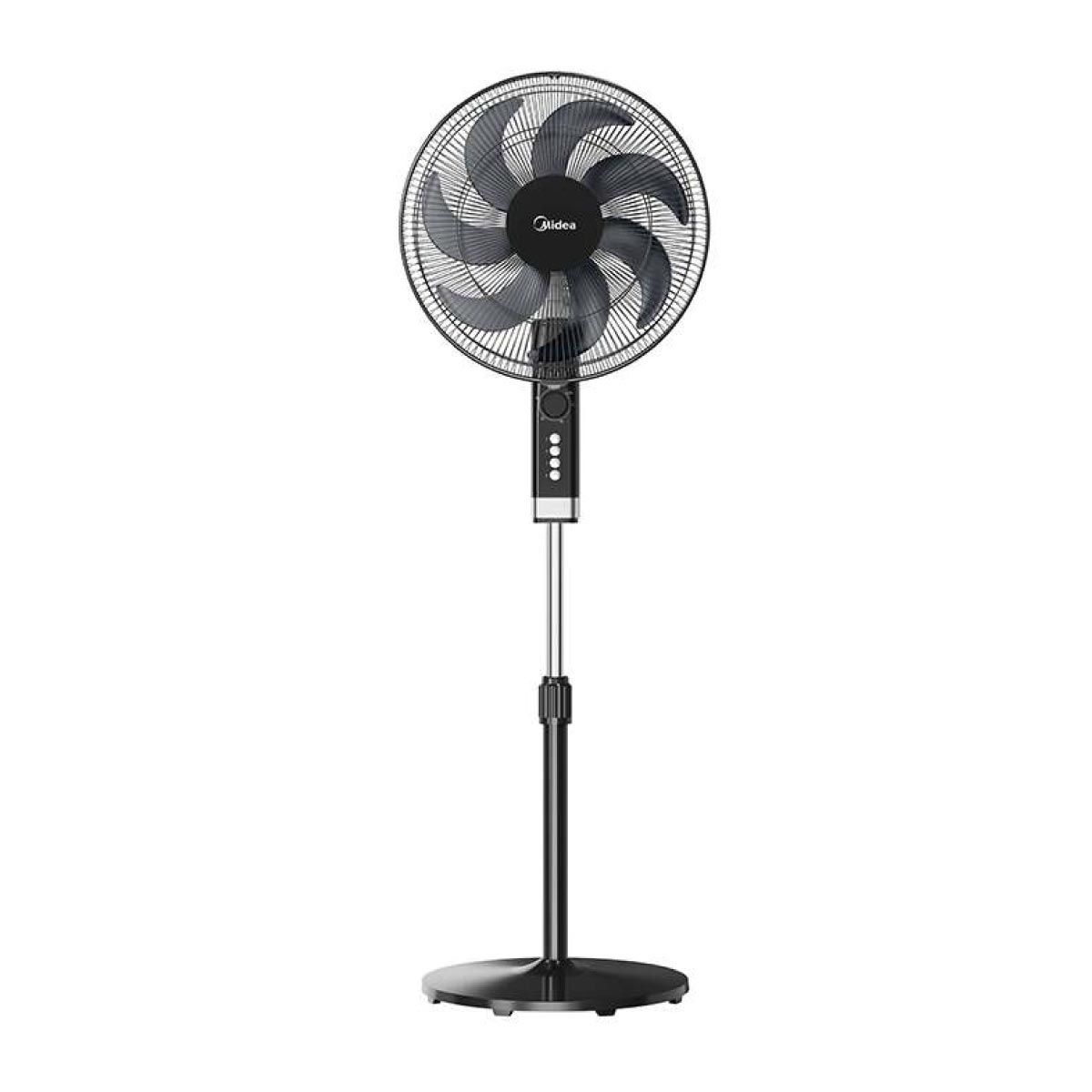 MIDEA พัดลมตั้งพื้น 16" สีดำ รุ่น MFS160R0BDK