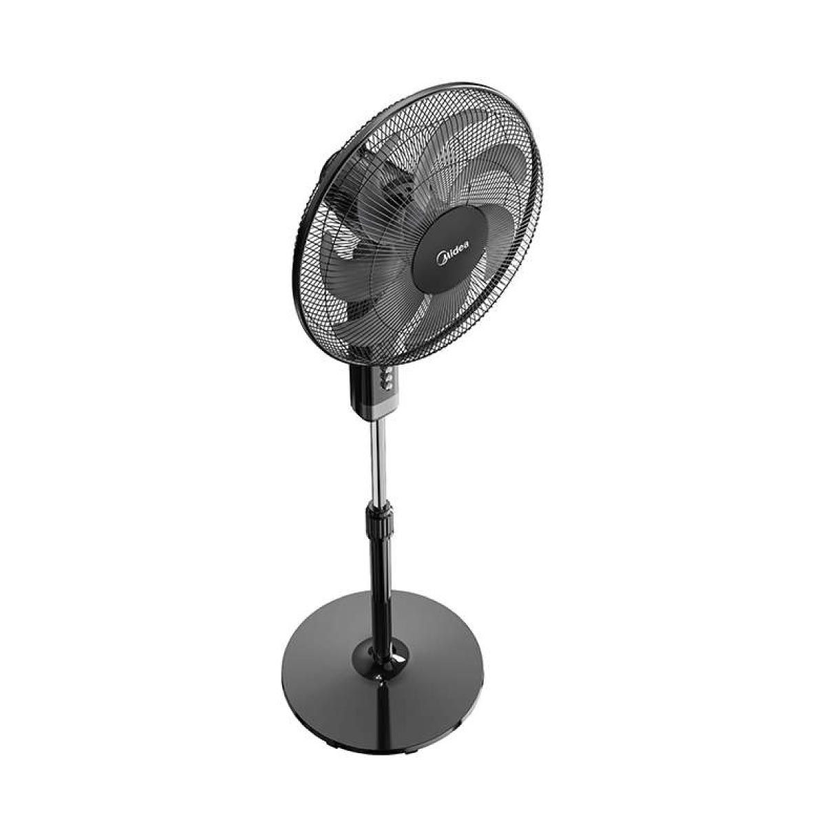 MIDEA พัดลมตั้งพื้น 16" สีดำ รุ่น MFS160R0BDK