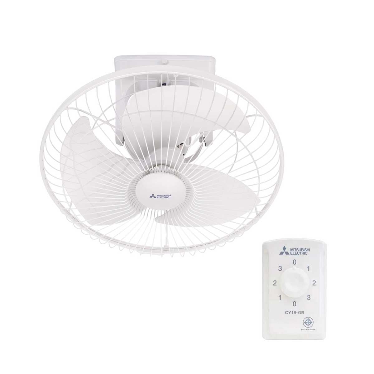 MITSUBISHI  ELECTRIC พัดลมโคจร18 นิ้ว รุ่นCY18-GB