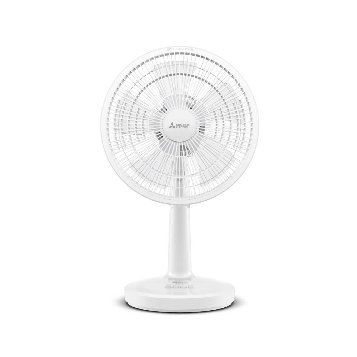 MITSUBISHI ELECTRIC   พัดลมตั้งโต๊ะ12"สีฟ้าอควา รุ่นD12AGB/ABL