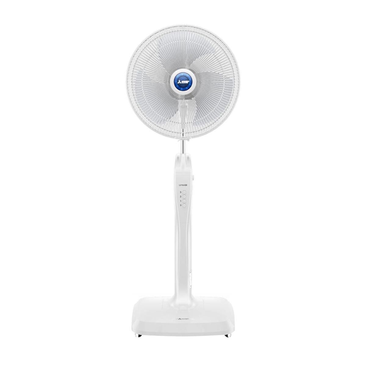 MITSUBISHI ELECTRIC พัดลมตั้งพื้น 16" สีขาว รุ่น LV16-GB WH