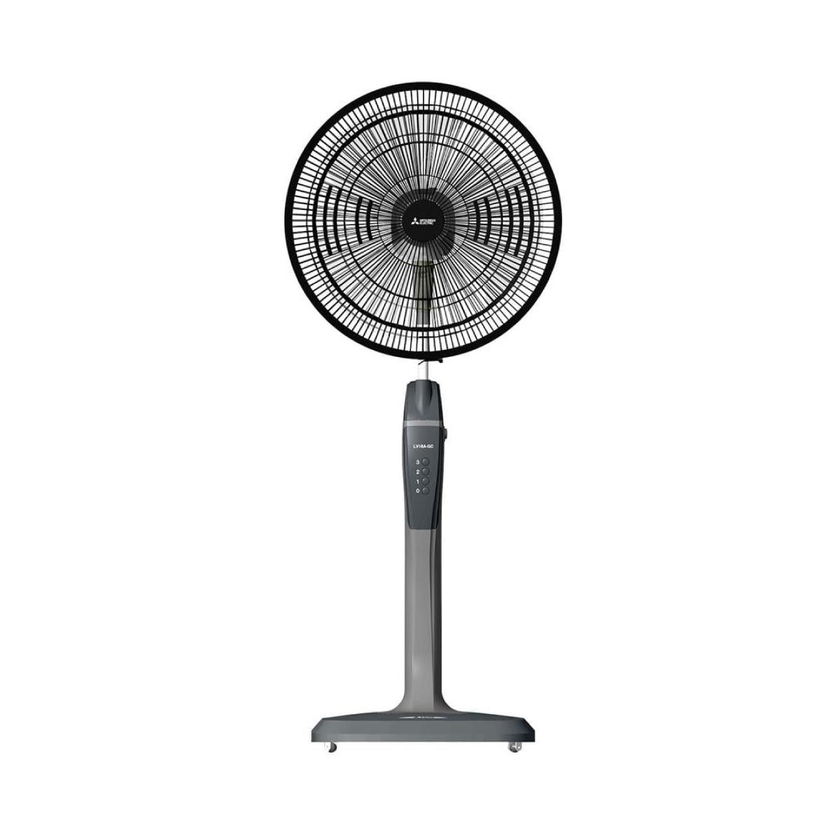 MITSUBISHI ELECTRIC พัดลมตั้งพื้น ขนาด 18 นิ้ว สีเทา รุ่น LV18A-GC