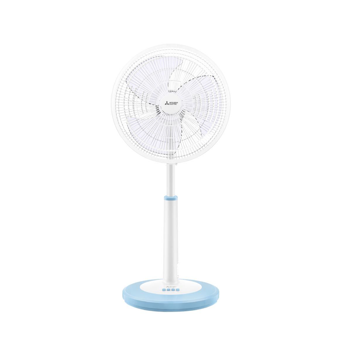 MITSUBISHI ELECTRIC พัดลมปรับระดับ 16 นิ้ว สีฟ้าพลาสเทล รุ่น R16A-GC/PT-BL